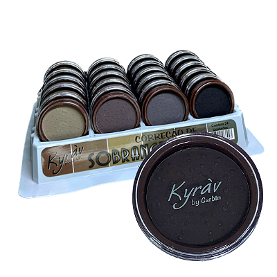 Sombra Correção de Sobrancelha Pocket 3g Kyráv 727 - Box c/ 24 unid