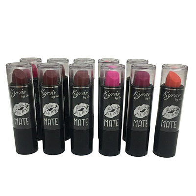 Batom Bastão Matte 3g Kyráv 398 - Kit c/ 06 unid