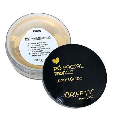Pó Facial Translúcido Cor 02 Griffty GF-B3030-2