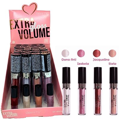 Gloss Extra Volume Griffty GF-B1015-B - Box c/ 24 unid