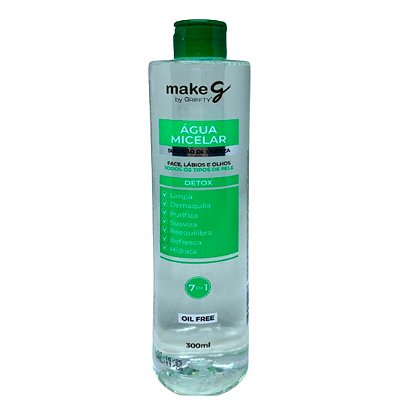 Água Micelar Detox 7 em 01 Oil Free Griffty
