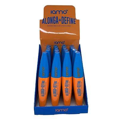 Máscara de Cílios Alonga + Define Iamo YS43487 - Box c/ 16 unid