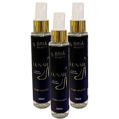 Body Splash Lunar Briá Beauty BB0086 - Kit c/ 03 unid
