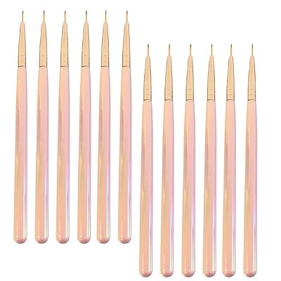 Pincel para Decoração de Unhas Mandala JD-3231 - Pcte c/ 12 unid