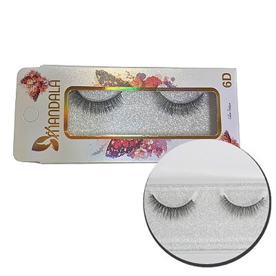 Cílios Postiços 6D F008 Mandala MM2007