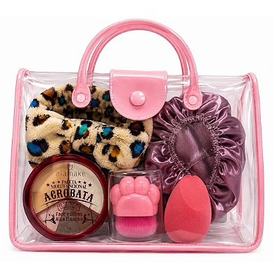 Kit Amo Maquiagem - 05 Itens com Paleta de Sombra