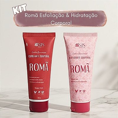 Kit Romã Esfoliação & Hidratação Corporal