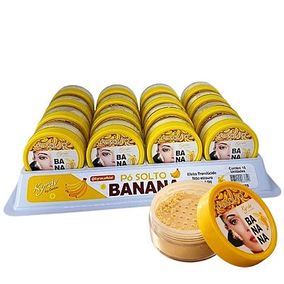 Pó Solto Banana Kyráv 625 - Box c/ 16 unid