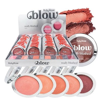 Blush Blow Really Blushed Ruby Rose HB-M12 - Box c/ 36 unid