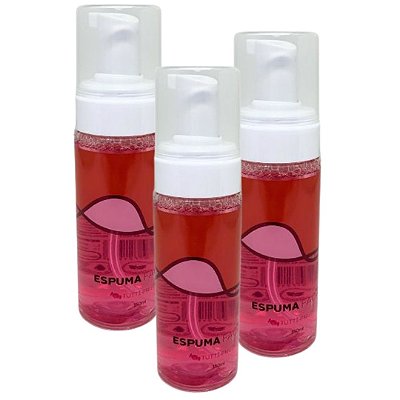 Sabonete Espuma Facial Tutti-Frutti Alleva ALLE003 - Kit c/ 03 unid