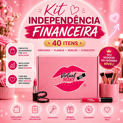 Kit Independência Financeira - 40 Itens