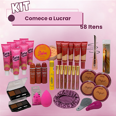 Kit Comece a Lucrar - 58 Itens