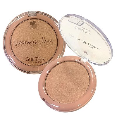 Iluminador Compacto Luminous Glow Griffty Makeup GF-B505 Cor 04