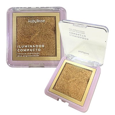 Iluminador Compacto Grupo 02 Ruby Rose HB-859/G2 Cor HL110