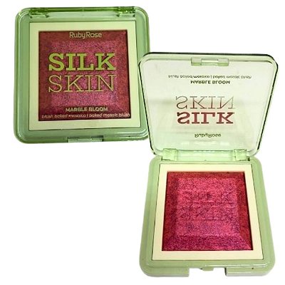 Blush Marble Bloom Mosaico Silk Skin Ruby Rose HB-F1001 Pink Eclat