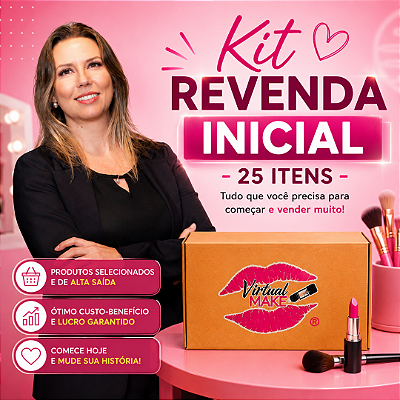 Kit Revenda Inicial - 25 Itens