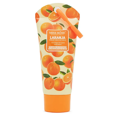 CREME PARA AS MÃOS LARANJA MISS RÔSE M5