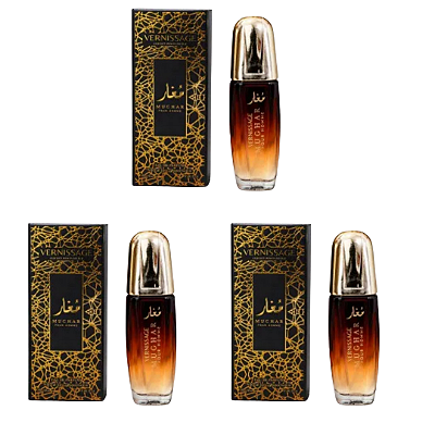 Perfume Mughar Pour Homme 30ml Vernissage - Kit C/ 03 Unid