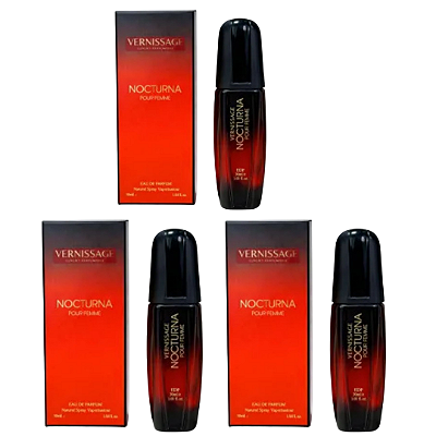 Perfume Nocturna Pour Femme 30ml Vernissage - Kit C/ 03 Unid