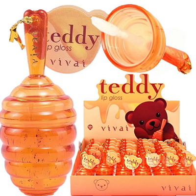 Lip Gloss Teddy Mel Vivai 3183.1.1 - Box C/ 36 Unid