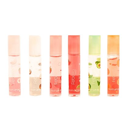 Lip Oil Fruit Febella LG40537 - Kit c/ 06 unid