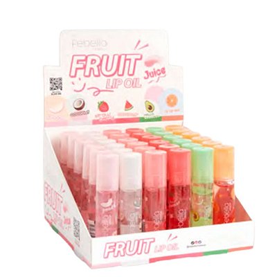 Lip Oil Fruit Febella LG40537 - Box c/ 36 unid