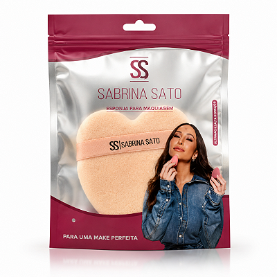 Esponja Para Maquiagem CoraÇao Sabrina Sato Sp2208