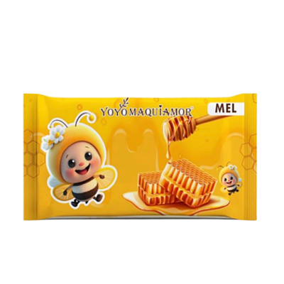 Mini Lenço Demaquilante De Mel Yoyo Maquiamor YYL-D001