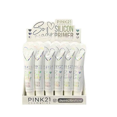 Primer Silicon Efeitu Blur Pink 21 CS6101 - Box c/ 24 unid