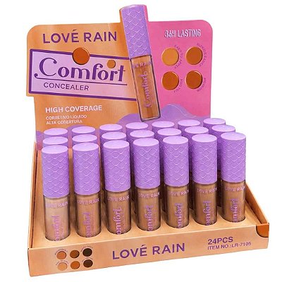 Corretivo Liquido Love Rain LR-7105 - Box c/24 unid