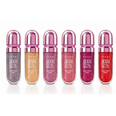 Lip Gloss Hidra Magico Vivai 3200.1.1 - Kit c/ 06unid
