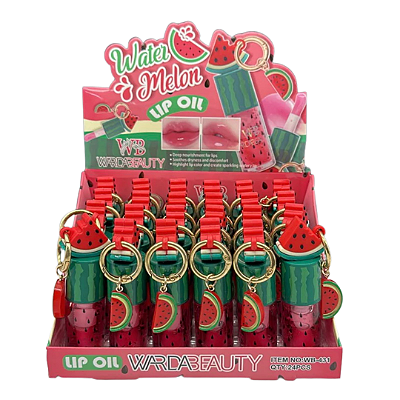Lip Oil Melancia Water Melon WB431 - Box c/24unid