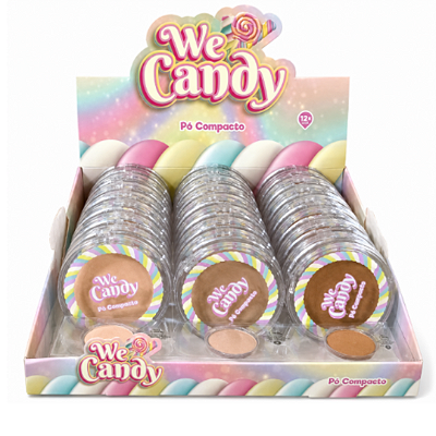 Pó Compacto We Candy Vivai 1257.1.1 - Box c/ 24unid