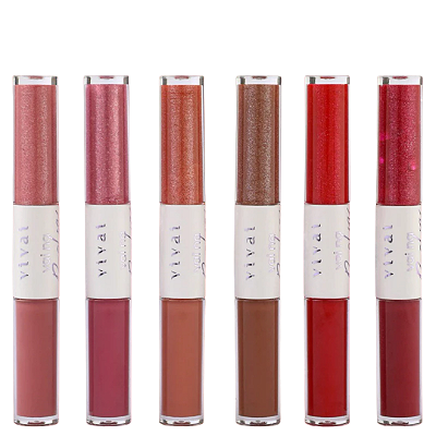Duo Batom e Gloss Vai Na Bolsa Vivai 3312.1.1 - Kit c/ 06unid