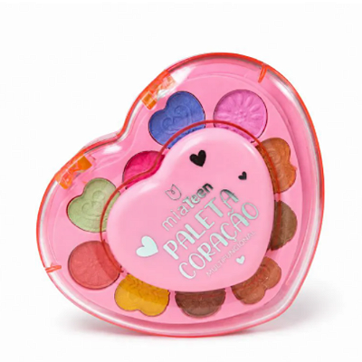 Paleta De Coração Multifuncional Mia Make 643