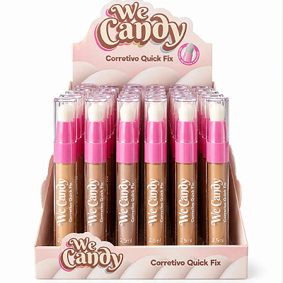 Corretivo Com Aplicador Quick Fix We Candy Vivai 1258.1.1 - Box c/ 36unid
