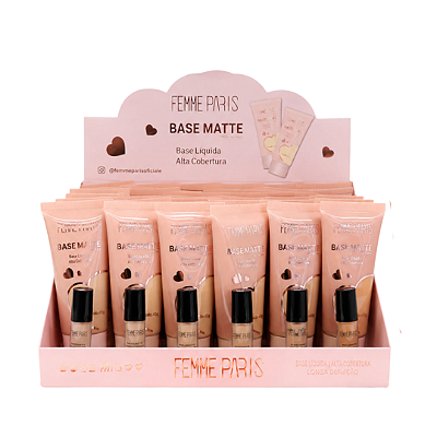 Base Matte Femme Paris FR162 - Box c/ 24unid