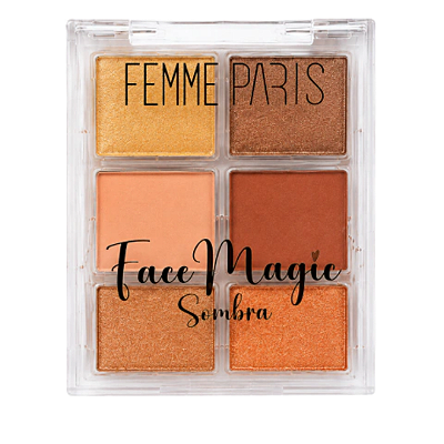 Paleta De Sombra Face Magic Femme Paris FR903