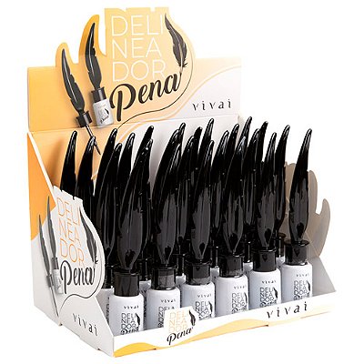 Delineador Líquido Pena Vivai 1085.1.1 - Box c/ 24 unid