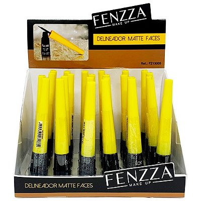 Delineador Liquido Matte Faces Fenzza FZ13005 – Box c/ 24 unid