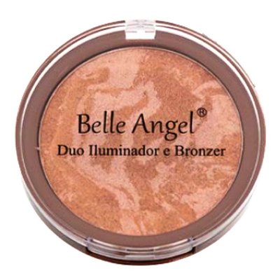 Duo Iluminador e Bronzer Belle Angel B025