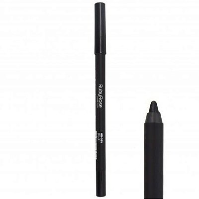 Lápis Delineador de Olhos Carbon Black Ruby Rose HB-050