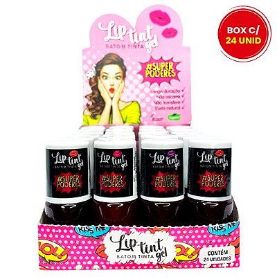Lip Tint Gel Super Poderes SPT01 – Box c/ 24 unid