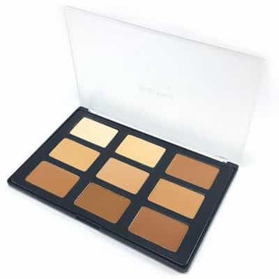 Paleta de Pó Facial Profissional Make Up Ruby Rose HB-7208