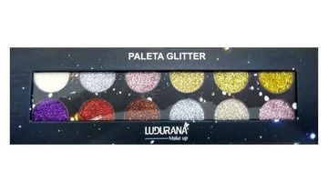 Paleta de Sombras Glitter Ludurana M00075
