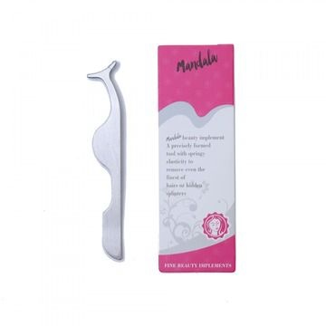Pinça para Aplicação de Cílios Postiços Mandala JJ-710