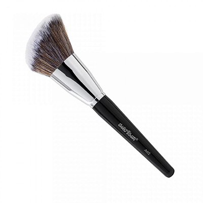 Pincel para Pó Chanfrado Profissional Macrilan A02 Linha Max