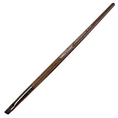 Pincel Profissional Chanfrado para Delinear Macrilan M104