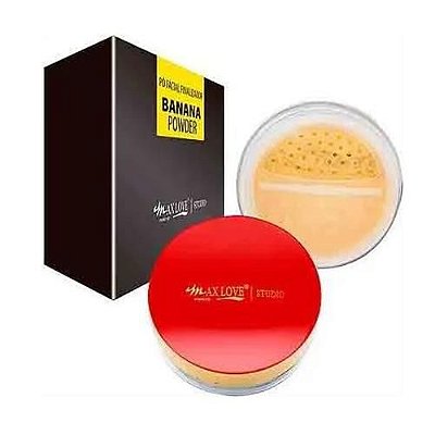 Pó Facial Finalizador Banana Powder Cor 01 Max Love