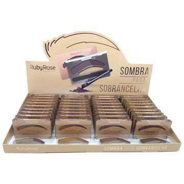 Sombra para Sobrancelha Ruby Rose HB-9355 – Box c/ 36 unid